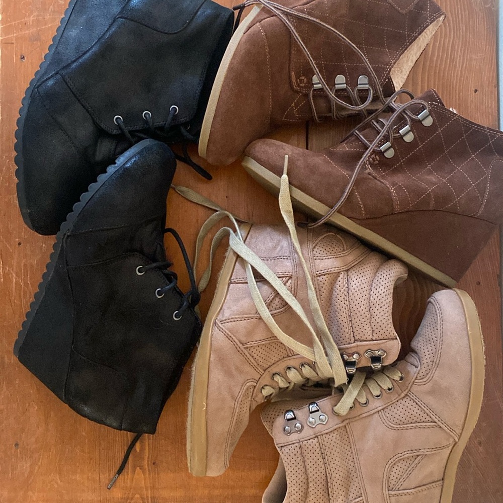 Wedge Booties Bundle.